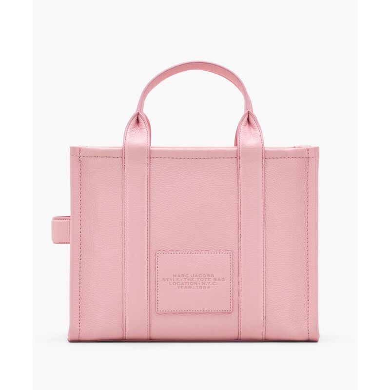 MARC JACOBS The Leather Medium Tote Bag image number 5
